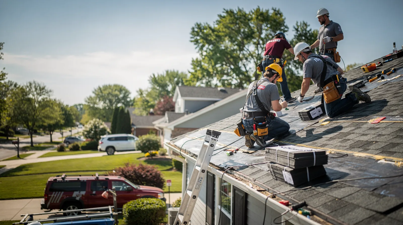 Roof Repair in Anson, ME around you